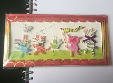 6 assorted greeting cards