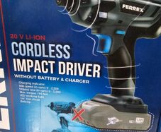 Cordless impact driver