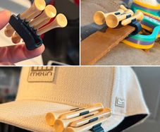 Golf Tee Cap Clip