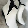 white ankle boots Image 2