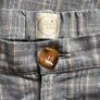 Des Petits Hauts grey check trousers size small Image 4