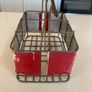 Coca Cola 6 bottle carrier holder 50's Italian RARE Image 7