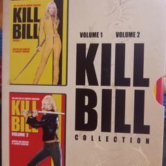 Kill Bill Volume 1 And 2 Dvd Collection Boxset Uma Thurman Quentin Tarantino