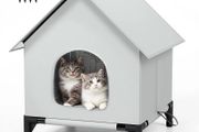 Cat House Outdoor Cat House for Indoor and Outdoor Use  Insulated and Weatherproof Waterproof Shelter for Small/Medium Cats XL Size