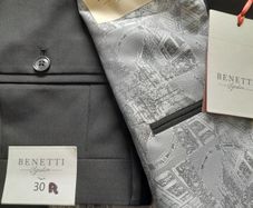 Suit - Brand new, black, men's suit