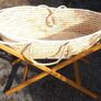 Moses Basket with stand Image 3