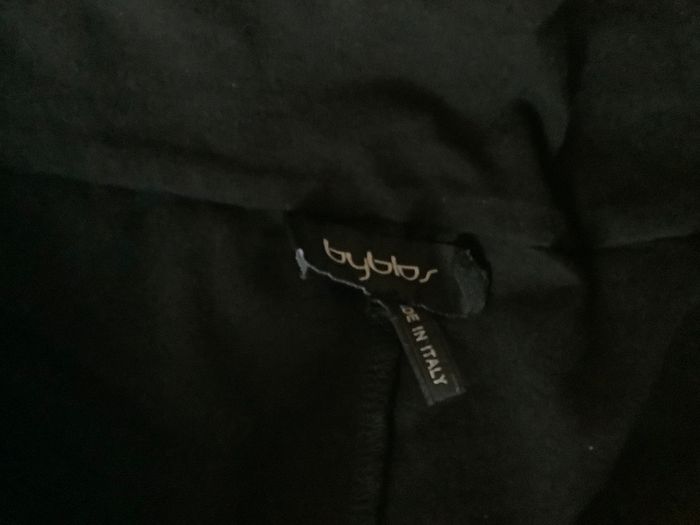 Stunning Italian Designer Byblos Dress black bateau neckline 14