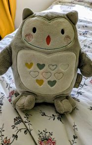 Baby toys and nappy bin