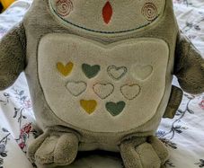 Baby toys and nappy bin