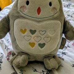 Baby toys and nappy bin