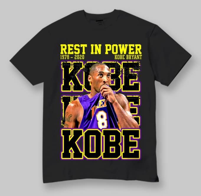 Kobe Bryant t-shirts black mamba t-shirts