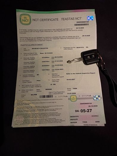 2008 Nissan Tiida automatic