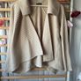 cardigan asymmetrical 30% wool cardigan Dunnes stores drape effect medium Image 2