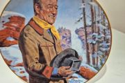 John Wayne "Pine Ridge" Limited Edition Collector Plate Mint Condition