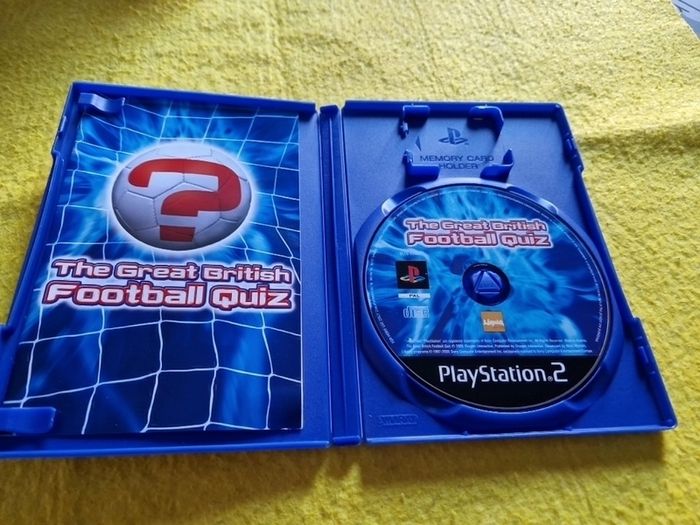 The Great British Football Quiz PlayStation2 ps2 games Original