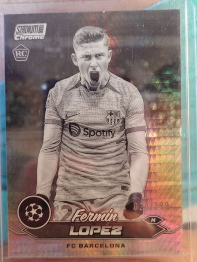 Fermin Lopez RC Stadium Chrome Topps