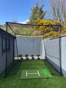 Golf Hitting Mat and Net