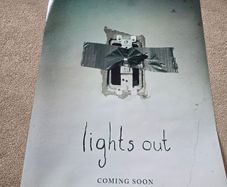 Lights Out original cinema movie poster
