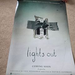 Lights Out original cinema movie poster