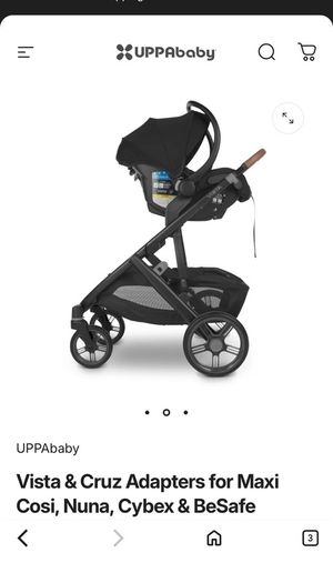 UPPAbaby Vista and Cruz car seat adapters