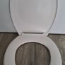 Slow Close White Toilet Seat Image 2