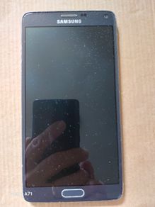 Samsung Galaxy Note 4, Model SM-N910F, in excellent cosmetic condition, not powering on, Battery looks a little swollen, so may need new battery