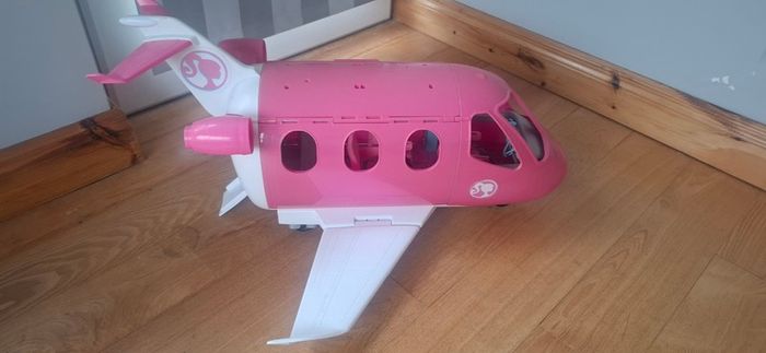 Barbie pink aeroplane