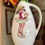 Vintage Brownie Downing Posy Vase or Small Water Jug 1962 Image 6