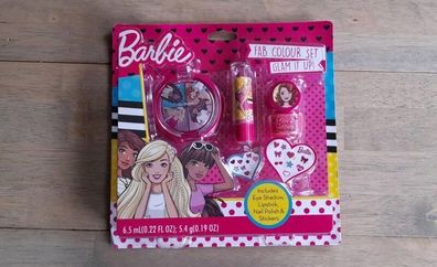 New - Barbie Fab Colour Set Glam it up