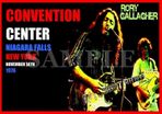Rory Gallagher concert poster Niagara Falls New York 1976 A3 Size Replica