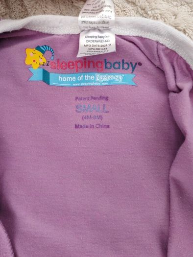 Zipadee zip transitional swaddle - size Small