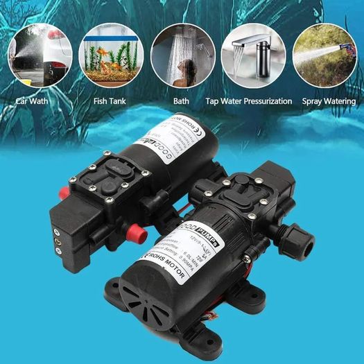12V High Pressure Water Pump 6L/min