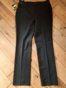 Ladies black trousers size 12 petit BNWT