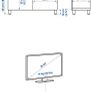 Ikea Besta TV Bench Image 4