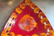 Glentsakis Ceramics "Fat Lava" Drip Glaze Bowl