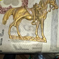 Vintage Brass Equestrian Horse Figurine, Postage Available or Collection