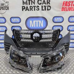 Facelift Bodykit Bumper Headlight Kit for Mercedes V Class Vito W447 16-24 V300d
