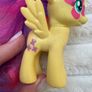 My Little Pony G4 Rainbow Rocks Fluttershy Brushable Butterfly Over Eye Used Please see photos Image 4