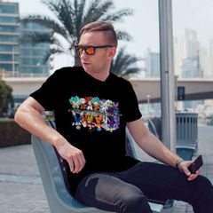 Dragon Ball Goku Chibi Water Mirror T Shirt