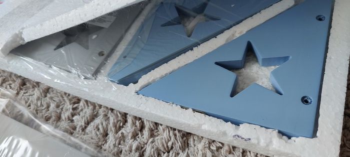 Set of two star shelves, brand NEW from Next