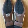leather men's shoes white Image 3