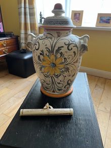 Italian Wine Urn