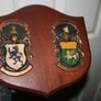 2 Personalized Double Irish Coat of Arms Knight Shield Plaque Image 10