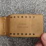 guess men brown genuine leather watch Image 3