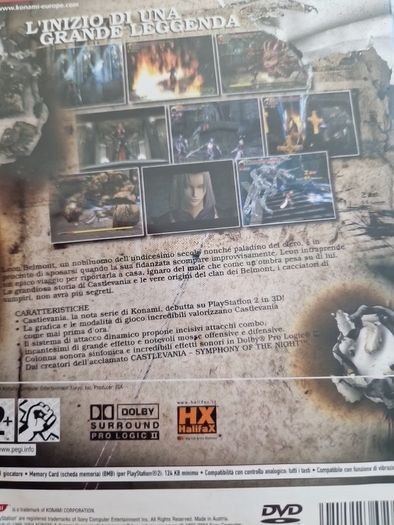 Castlevania PlayStation2 Ps2 Games Original