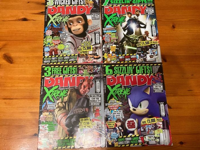 Comics: 'The Dandy Xtreme' 2007-2008 (16 numbers)