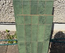 green tiles