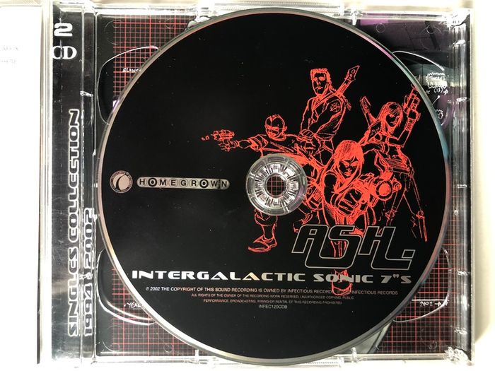 Ash [2002] Intergalactic Sonic 7s (Singles Collection 1992-2002) (2CD Album)
