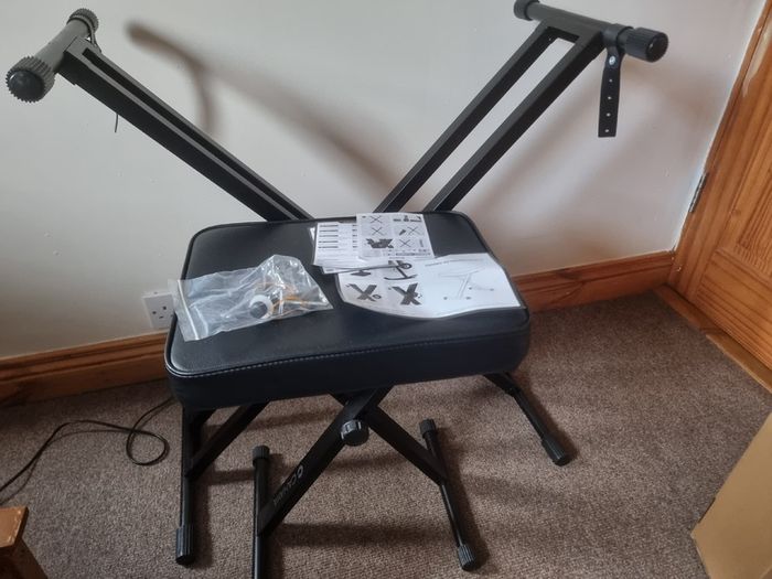 Adjustable Piano Bench and adjustable heavy duty piano stand