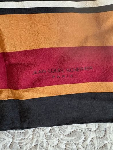 Jean Louis Scherrer  Silk Scarf